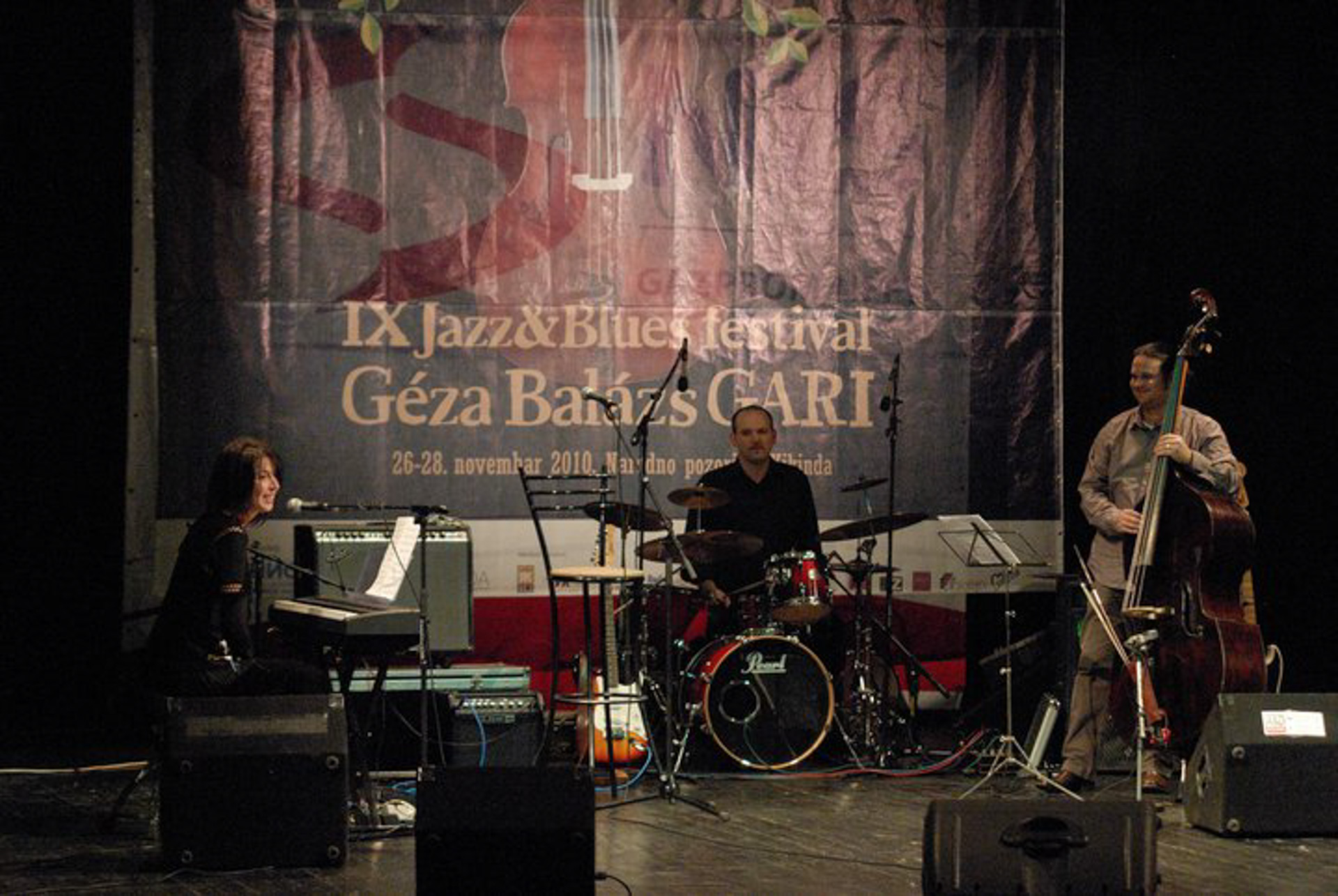 Blues and jazz festival Geza Balasz - Gari, Kikinda 2010.